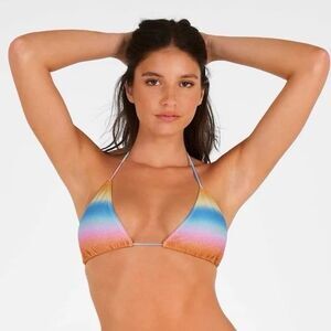 NWT Blackbough Martini Triangle Top in Sunset Shimmer Size Medium